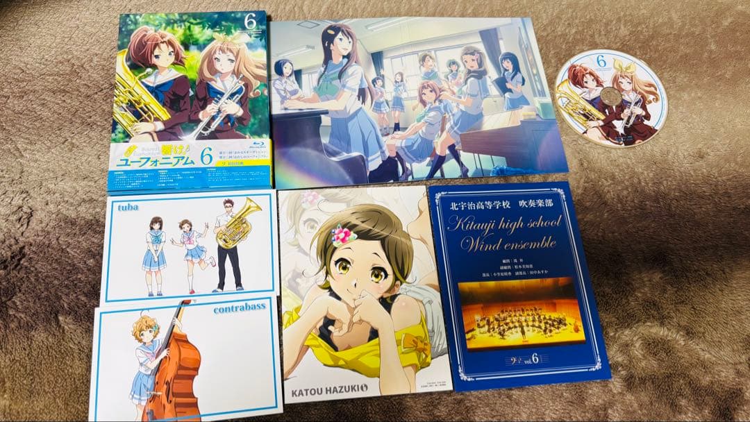 響け!ユーフォニアム 初回限定盤 Blu-ray　７巻セット