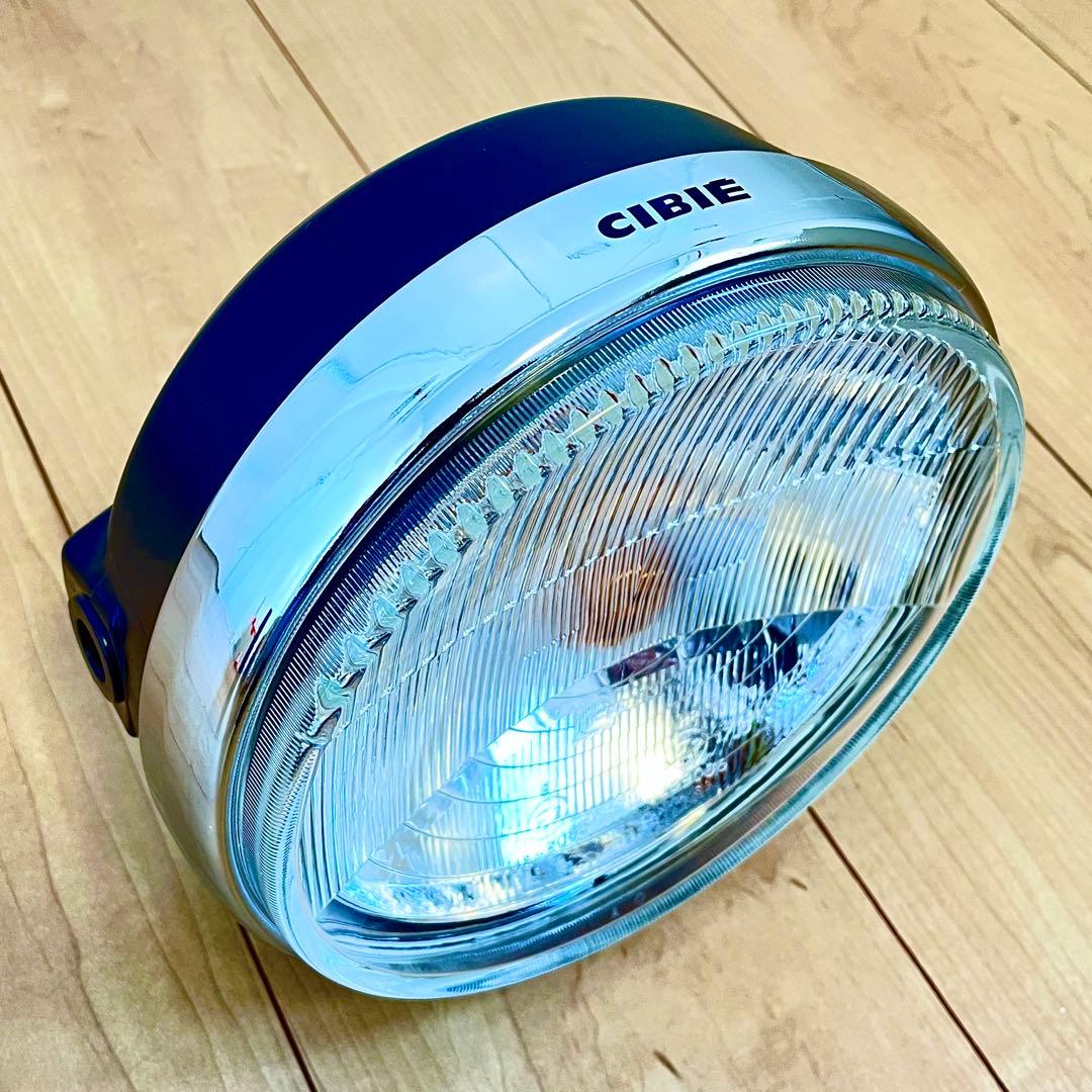 キティ！当時物 シビエ 凹み ヘッドライト CIBIE 極美品 マーシャル