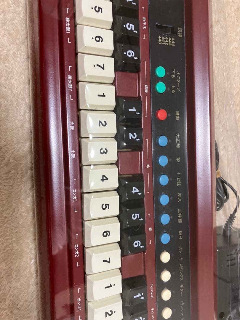 【希少】SUZUKI スズキ 電子大正琴 野ばら TES-370