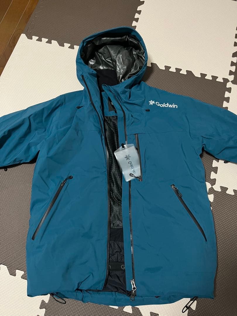 Goldwin オピニオンスキーウェアセット 青/ベージュ