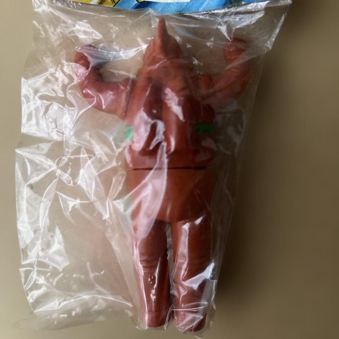 【未開封品】年代物 ブルマァクの怪獣シリーズ 鉄人28号 ソフビ フィギュア ③