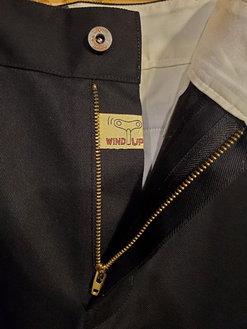 WEIRDO ウィアード 黒 チノパン GLAD HAND グラッドハンド