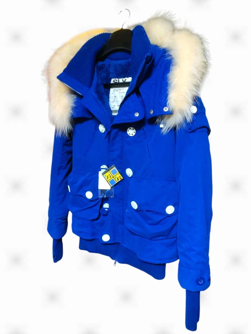 SLY＊N3B モッズコート y2k 平成 ギャル ネイビー ブルー ミリタリー