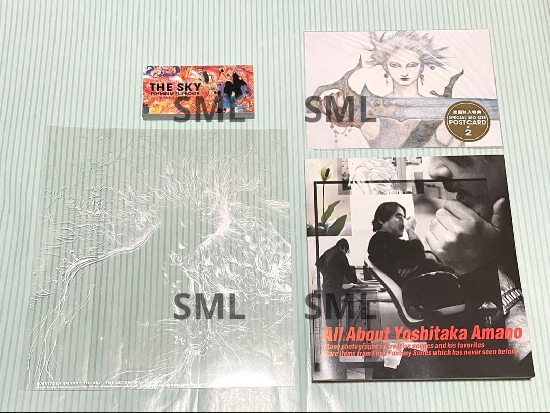 天野喜孝 空 THE ART OF FINAL FANTASY The SKY