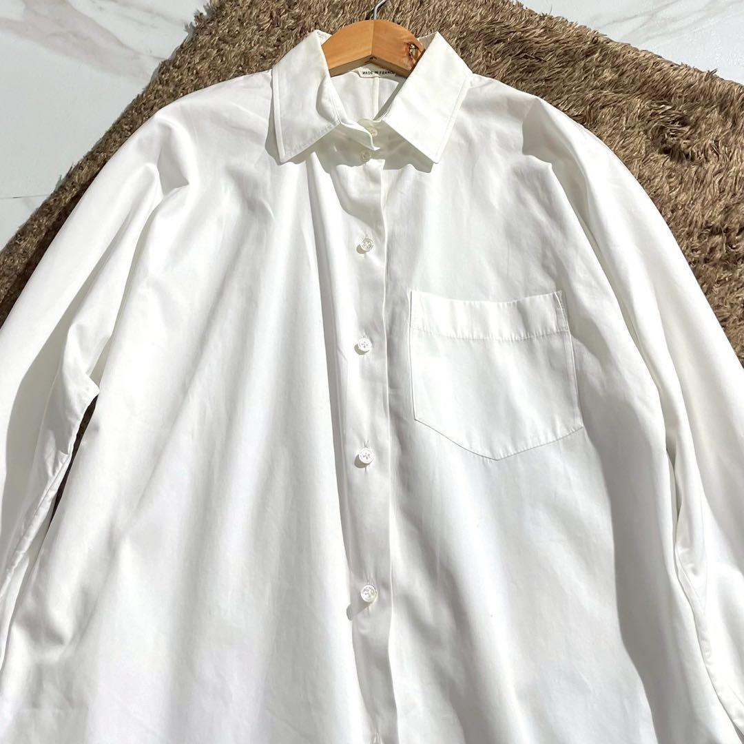 トップス HERMES Long-sleeved shirt cotton 40