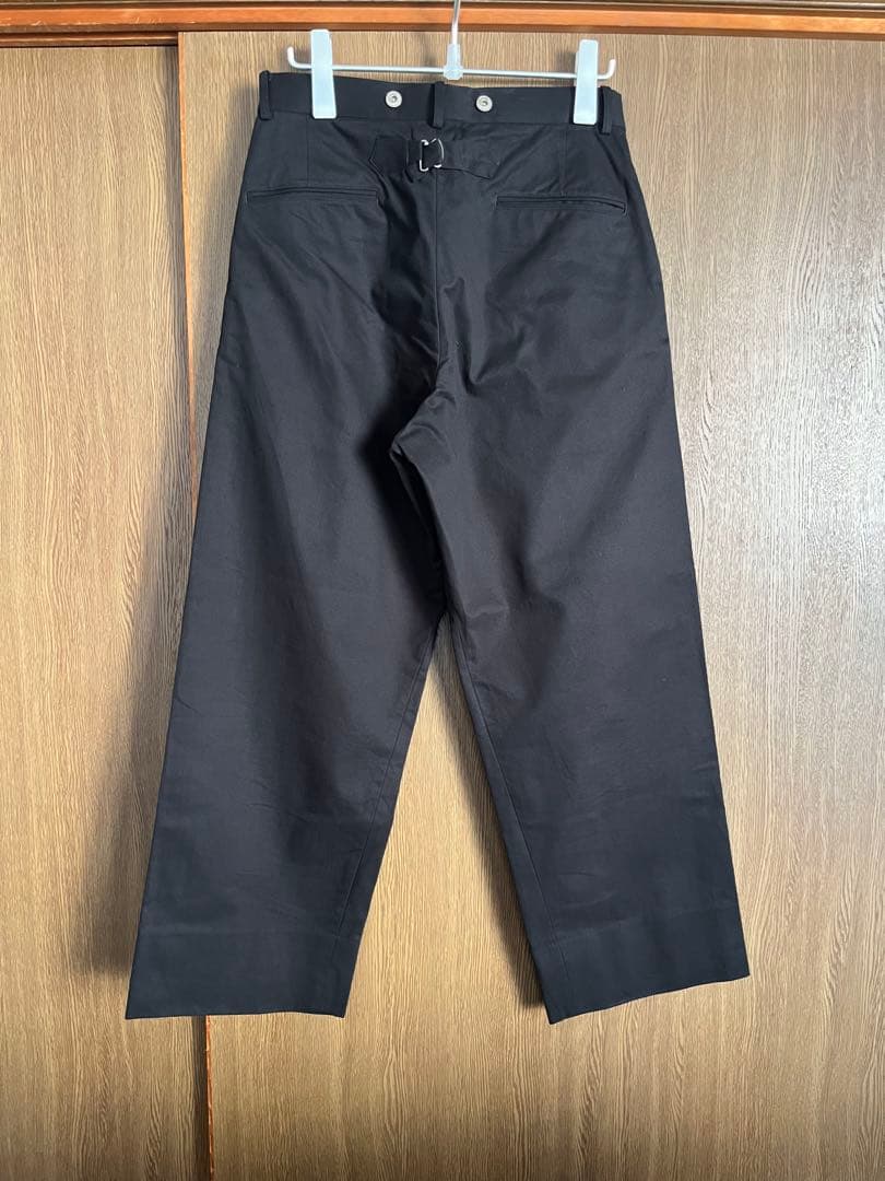 INTERIMインテリム コットンストレートパンツ　COMOLI stein