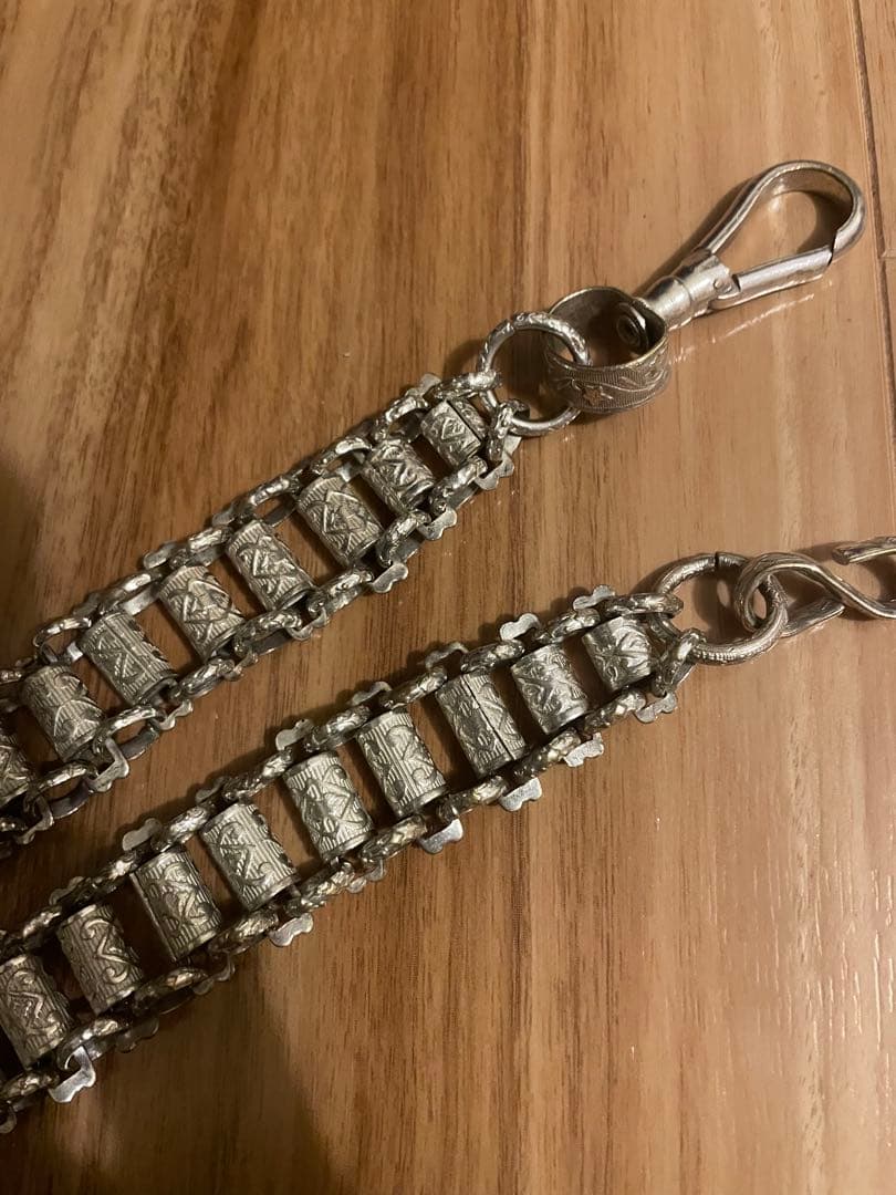 1900's~ フリーメイソン ソードチェーン ウォレットチェーン