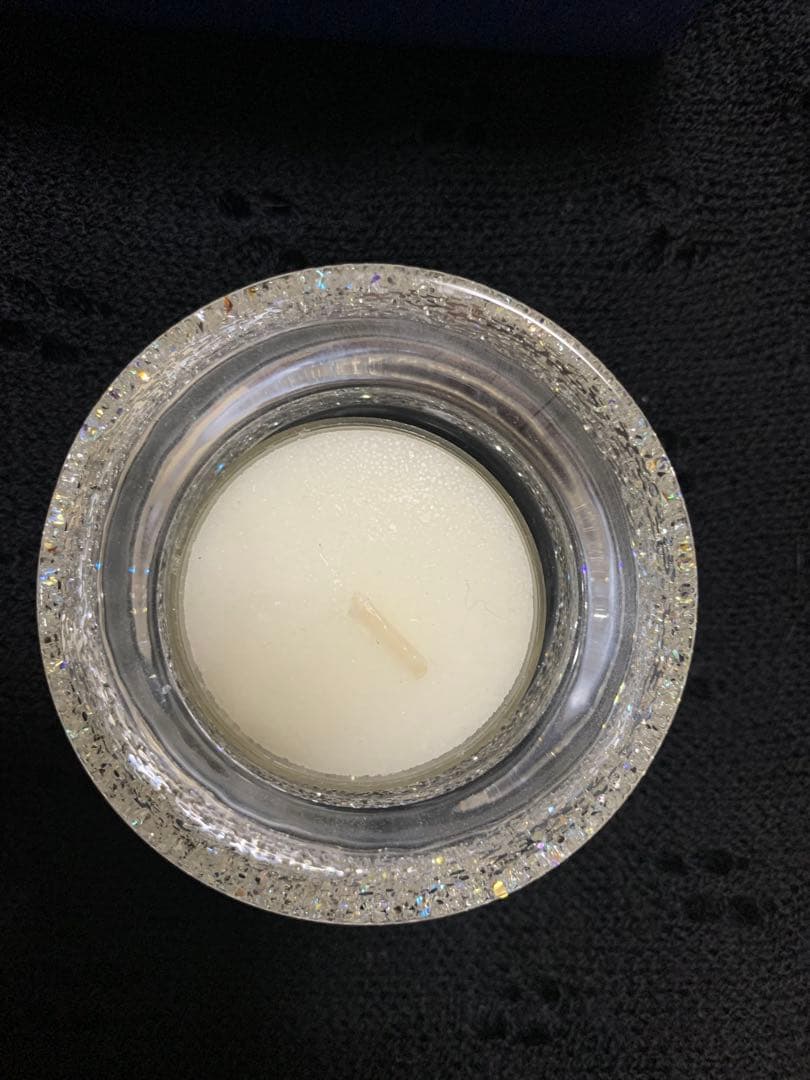 スワロフスキー。キャンドルホルダー。新品未使用。プレゼント付き。