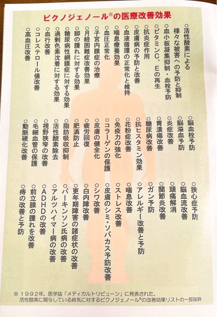 エレヴェ ピクノジェノールEX 120粒（2箱）