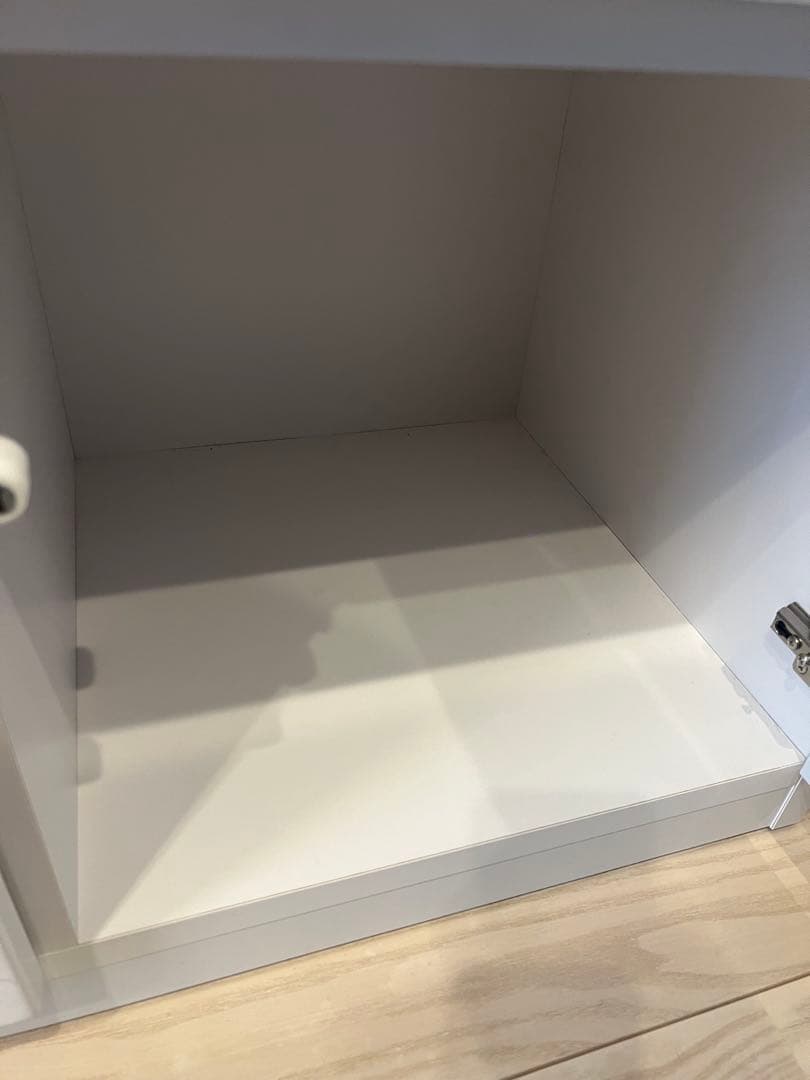 【値下げしました】ホワイトキッチンカウンター 90cm