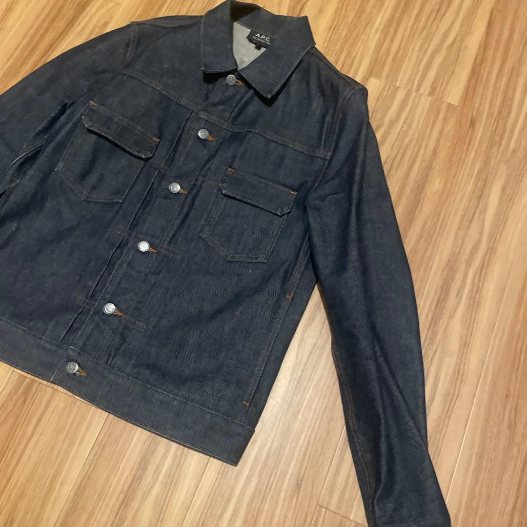 年始値下げ！A.P.C. リジットデニムワークジャケット アーペーセー
