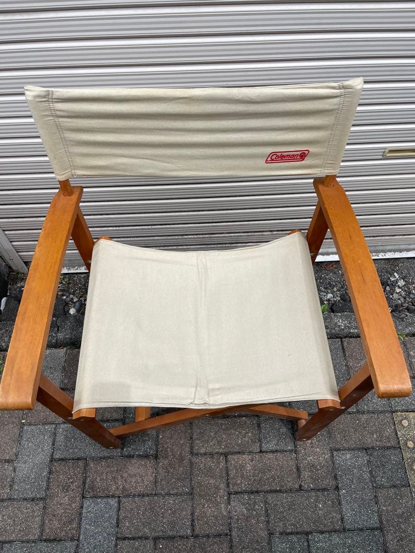 コールマンウッドチェアー　Coleman ビンテージ