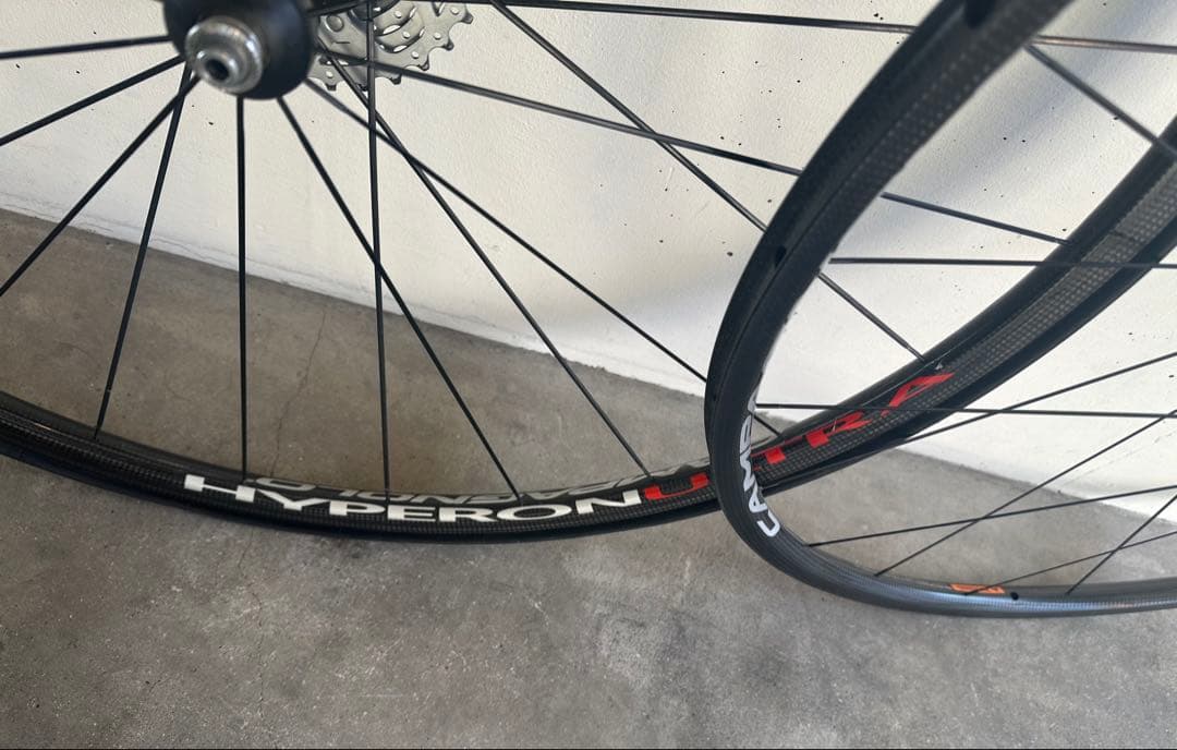 Campagnolo ハイペロンウルトラ完組ホイール スプロケット付き