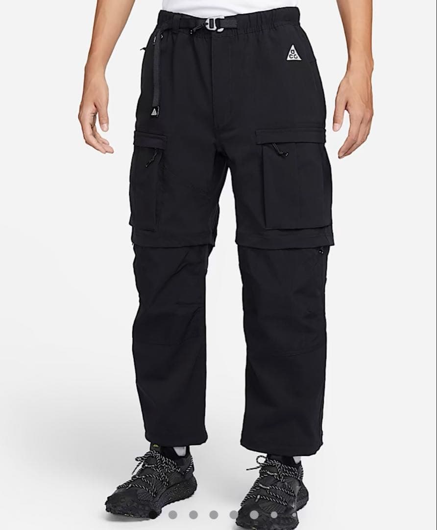 ナイキ　ACG Smith Summit 黒　M スミスサミット　カーゴパンツ