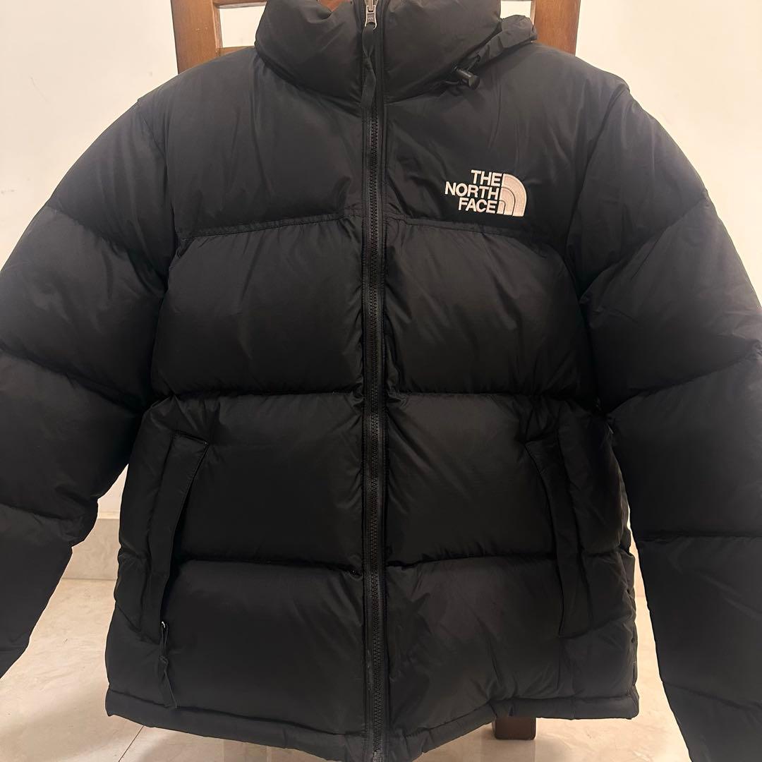 【希少 S】ノースフェイス ヌプシ フィル ブラック ダウンジャケット