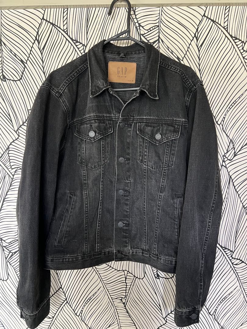 【名作】OLD GAP 4th ブラックデニムジャケット M 本日最終日