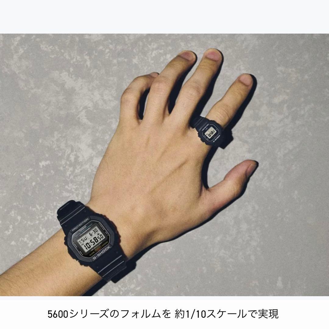 CASIO G-SHOCK nano DWN-5600-4JR レッド 赤