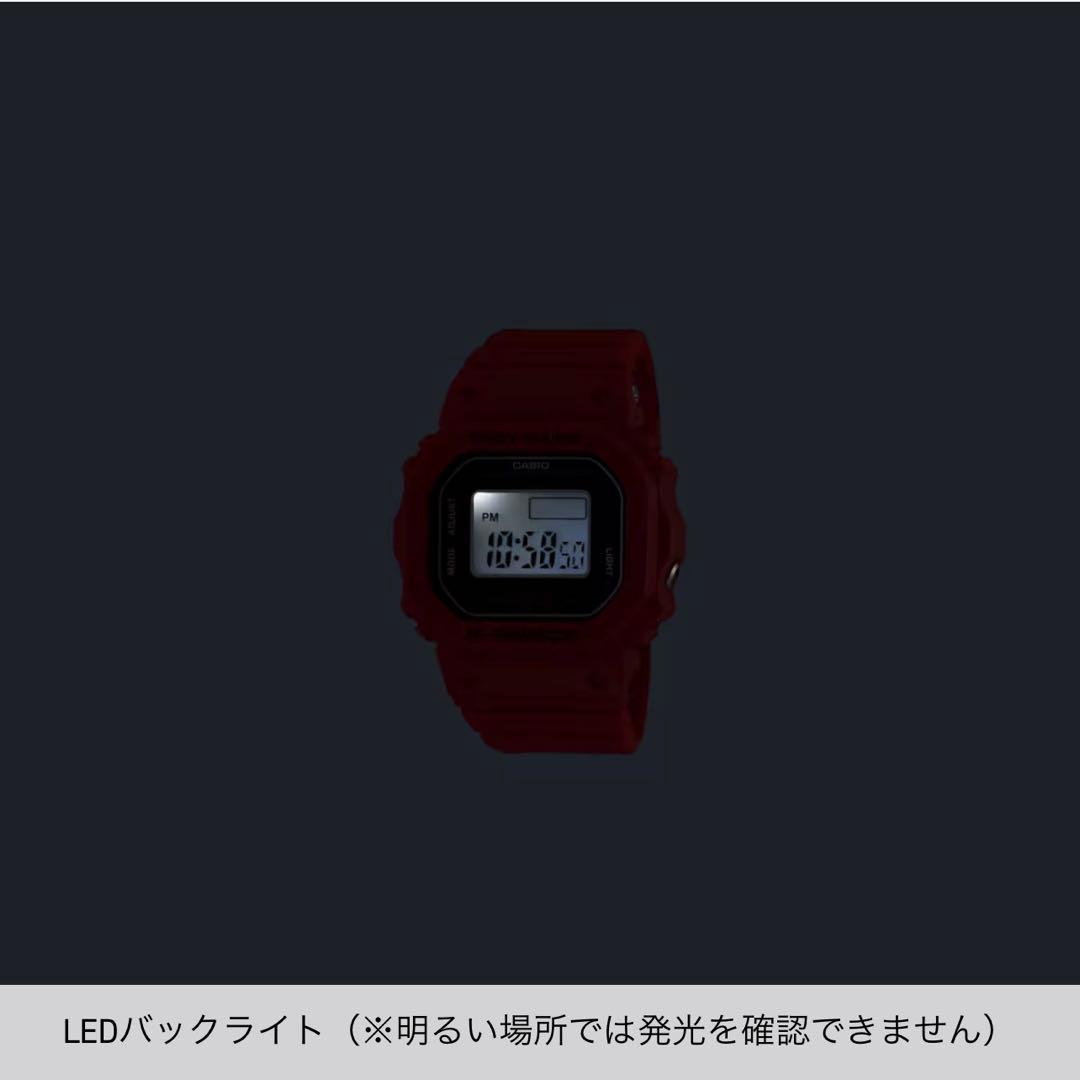 CASIO G-SHOCK nano DWN-5600-4JR レッド 赤