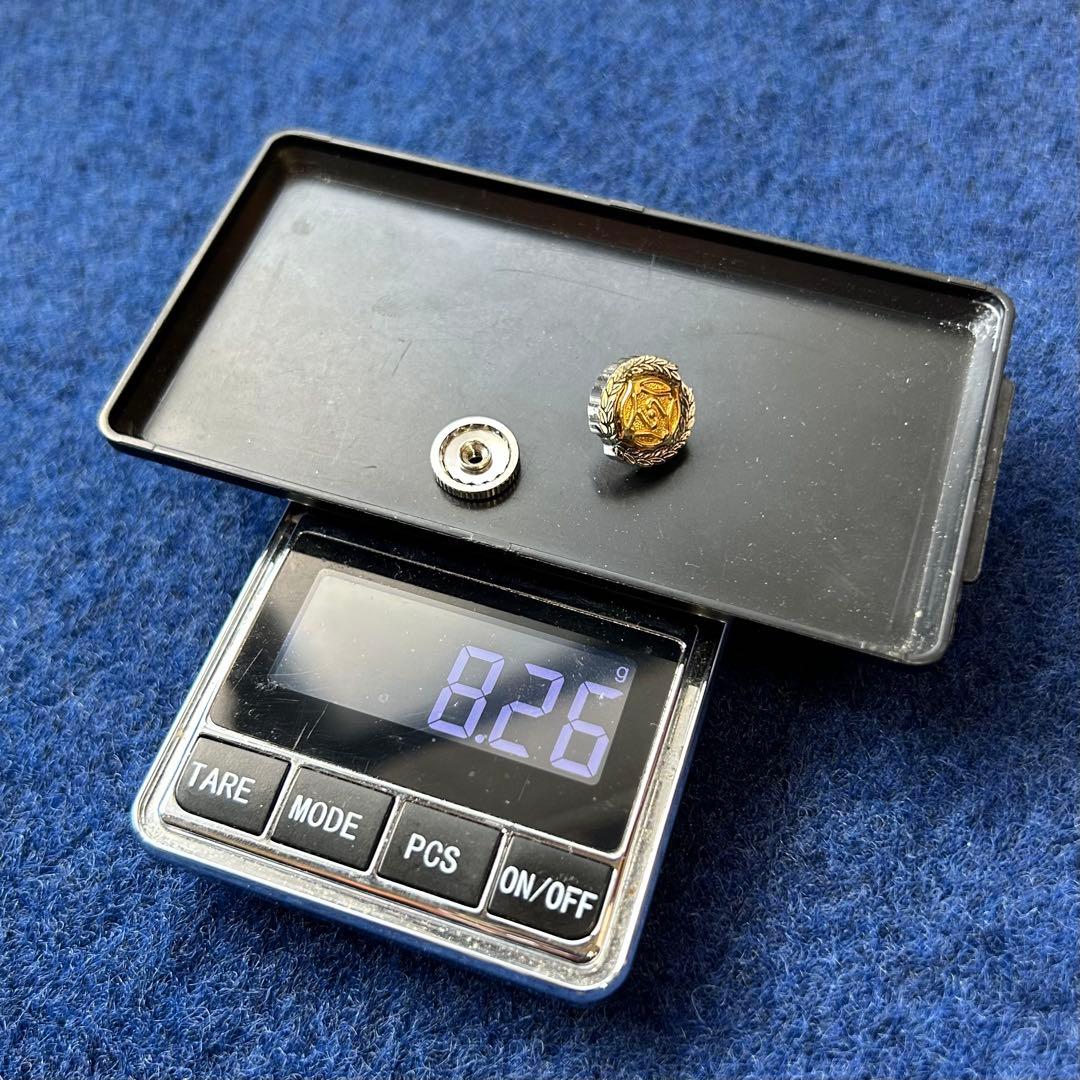 新日鉄 新日本製鉄 社章 K14 14金 純金 刻印