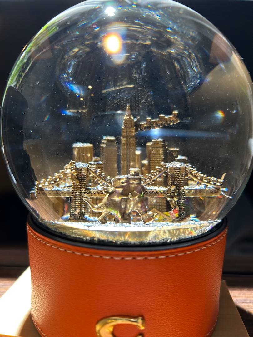 Coach スノードーム ニューヨーク