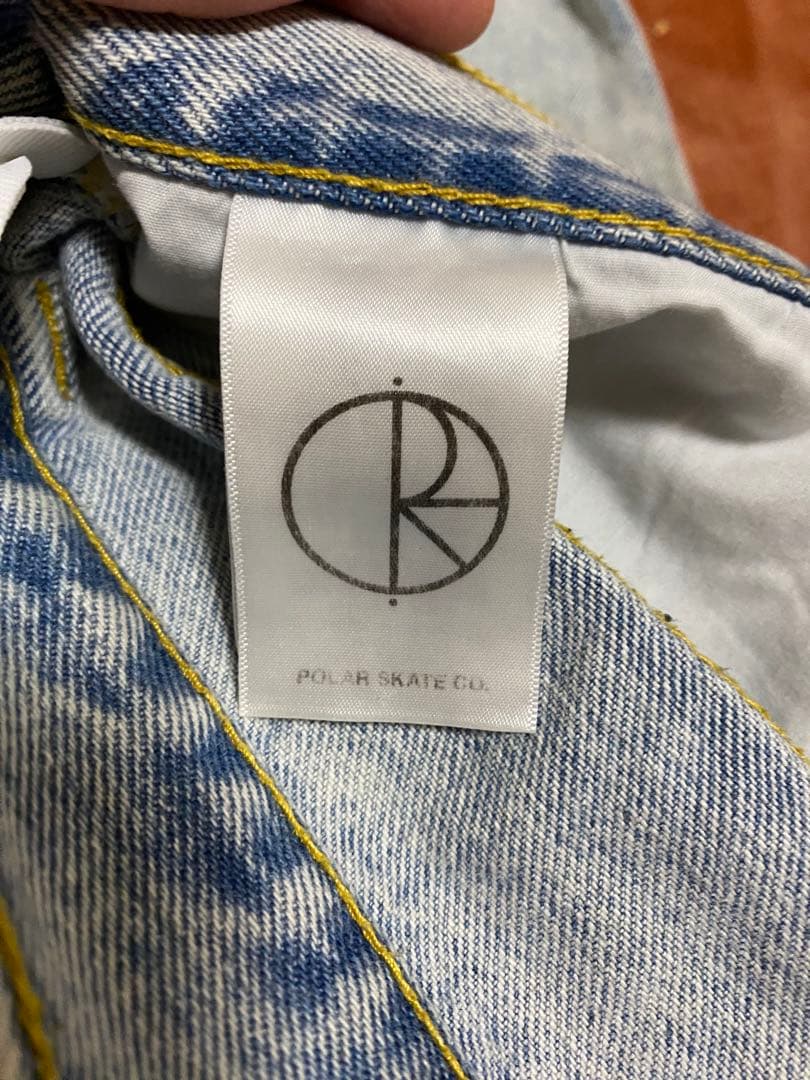 正規品　POLAR SKATE BIG BOY JEANS LIGHT BLUE