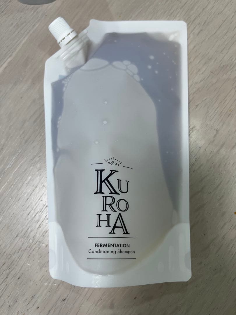 クロハKUROHA発酵黒髪シャンプー詰替3個セット