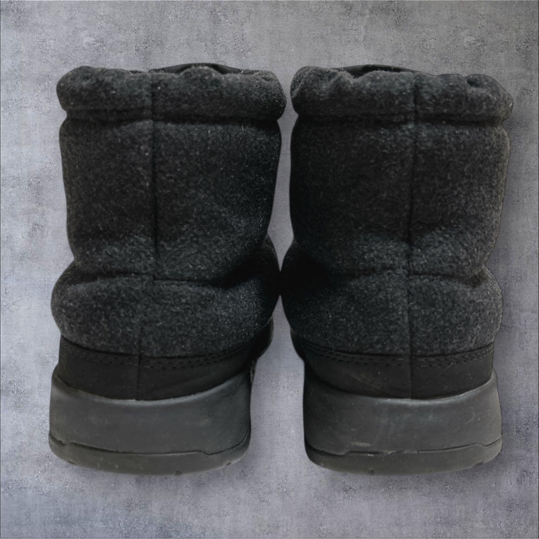 美品✨ノースフェイス（25）ヌプシ スノーブーツ 撥水加工　ウール フリース