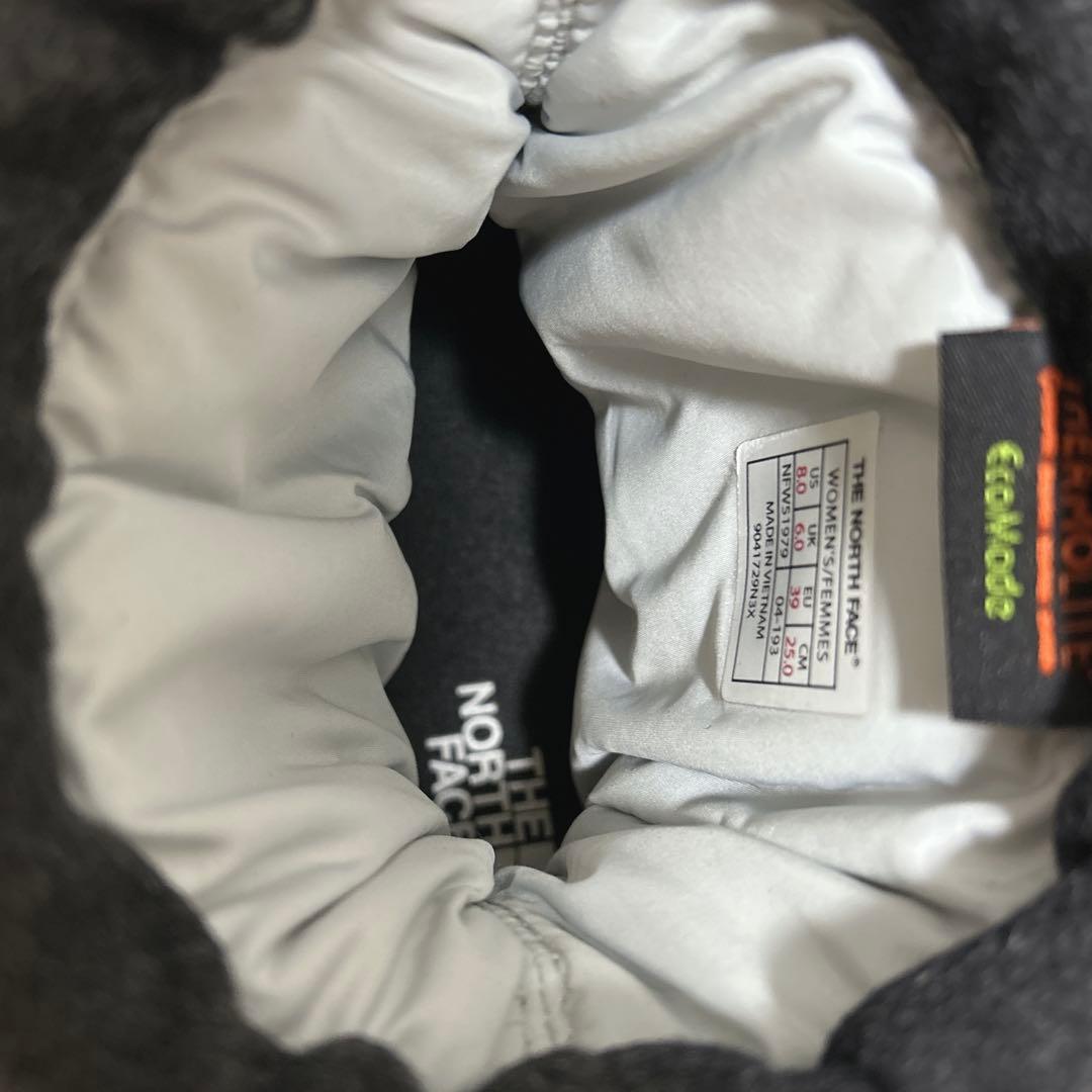 美品✨ノースフェイス（25）ヌプシ スノーブーツ 撥水加工　ウール フリース