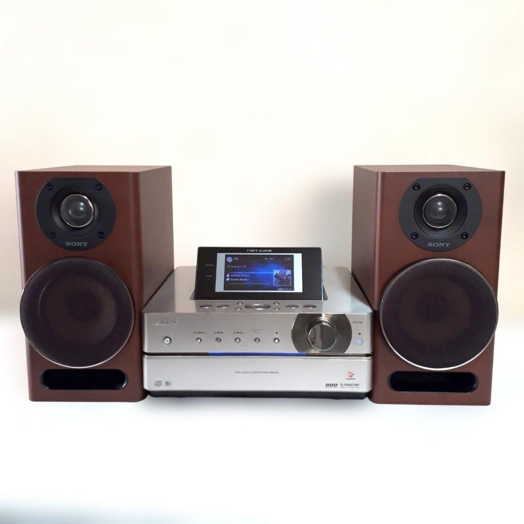 SONY　NAS‐M95HD　無線LANアダプター付　ネットジューク