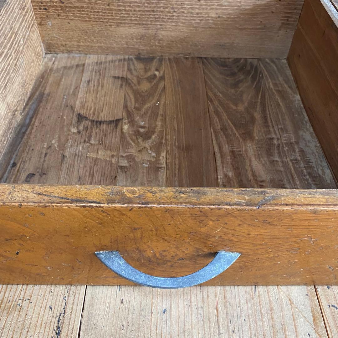 アンティーク オープンラック チェスト 本棚 食器棚 昭和レトロ z858