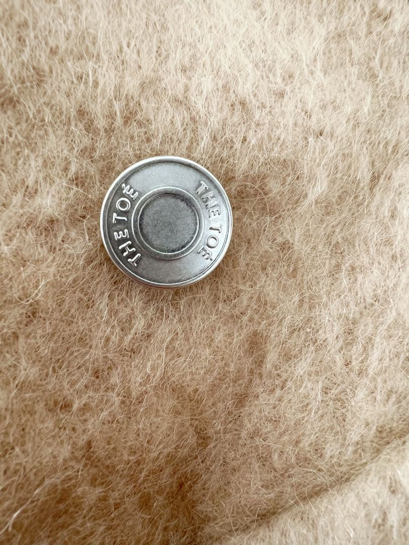 thetoe Kreuzberg Shaggy Jacket ベージュ