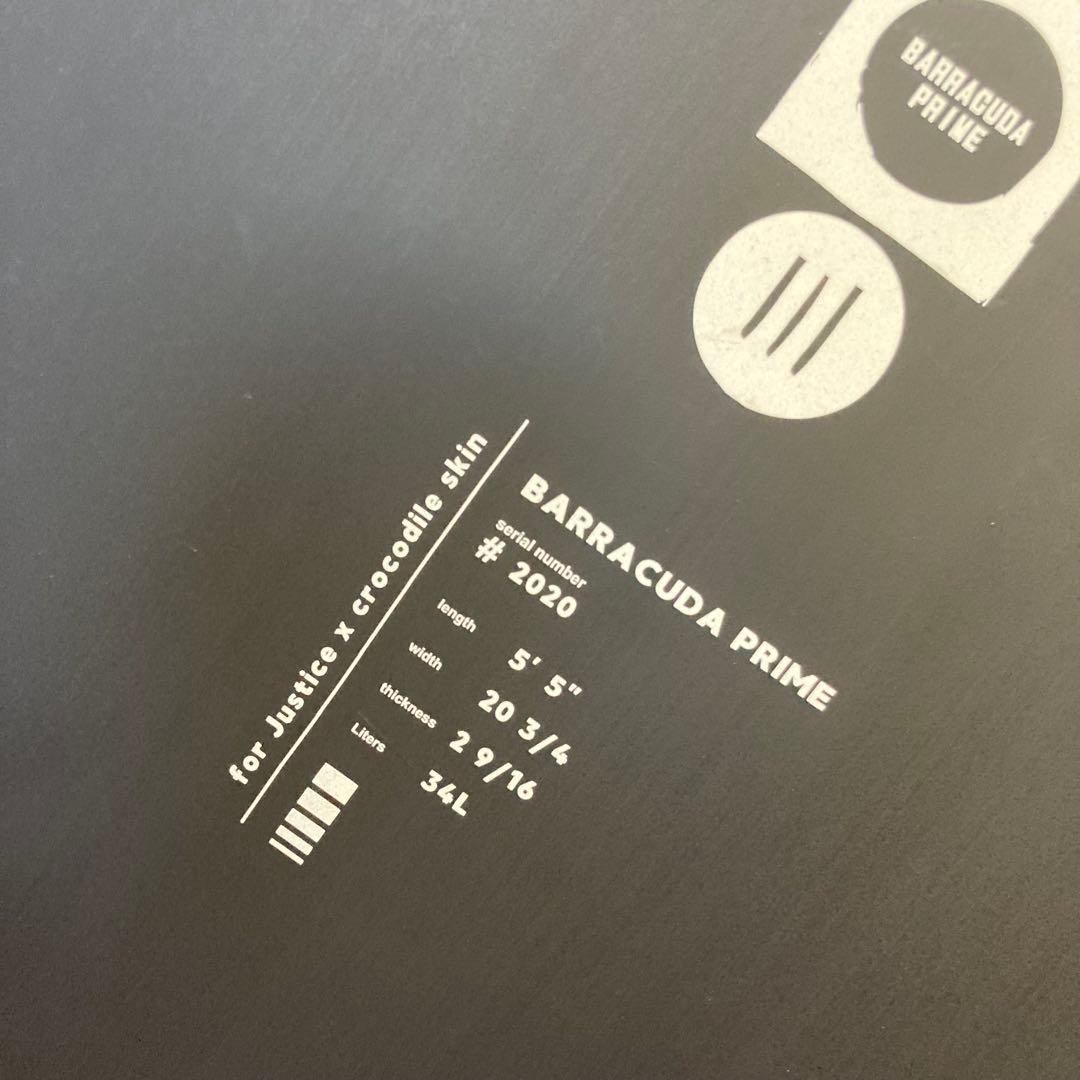 レアJUSTICE バラクーダプライム クロコダイル5`5 ケースおまけ付