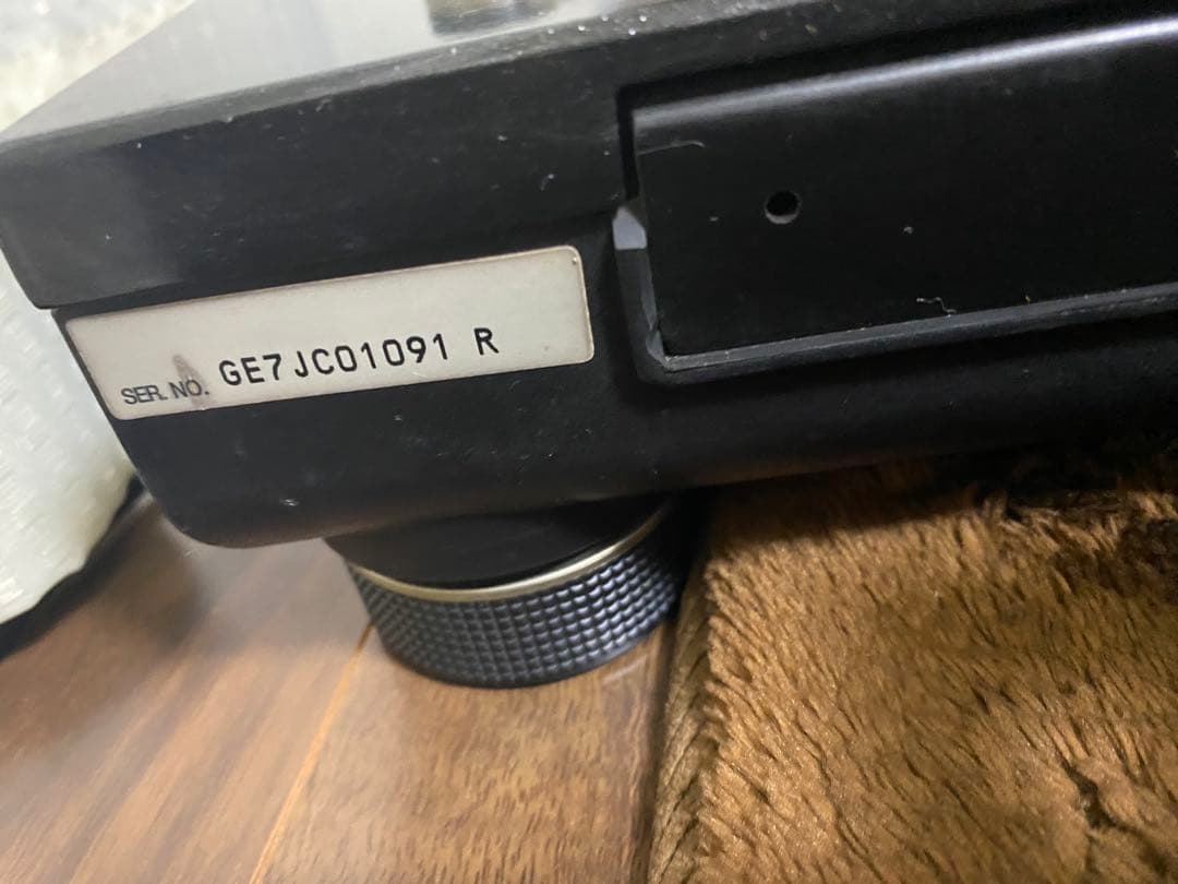 Technics SL-1200 mk5Gターンテーブル 黒 カバー付き