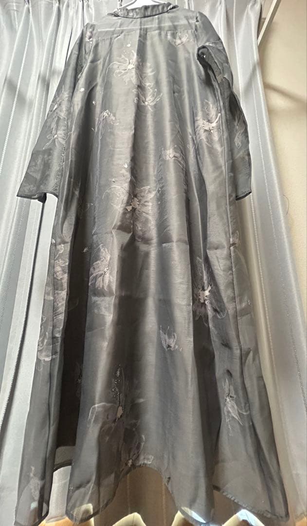 オケージョンドレス、ビスチェ付、モスグリーン【willfully】