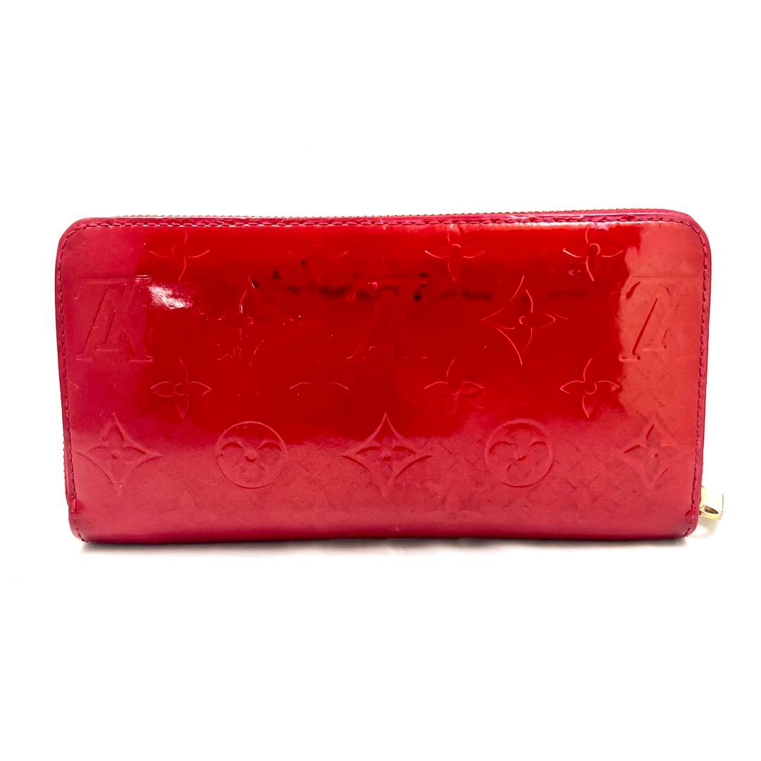 ルイヴィトン ヴェルニ ジッピーウォレット ローズアンディアン 長財布