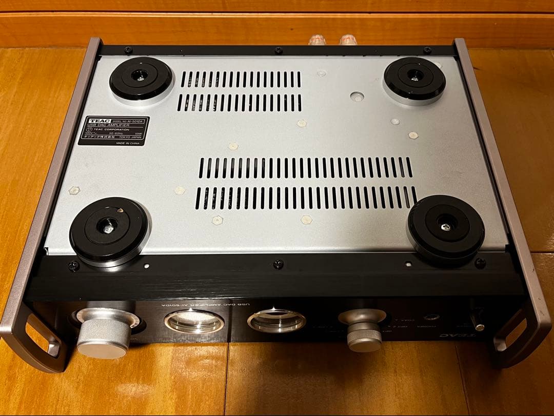 TEAC AI-501DA-B USB DACアンプ リモコン電源ケーブル付