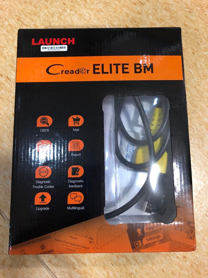 X431 creaderエリート診断 OBD2 launch中古　美品　bmw