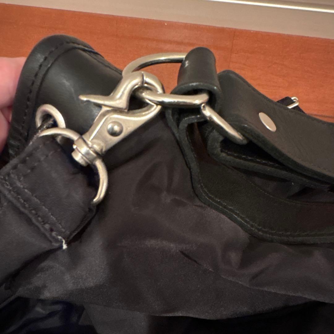 【希少】PORTER STRING DRAWSTRING BAG(S) ブラック