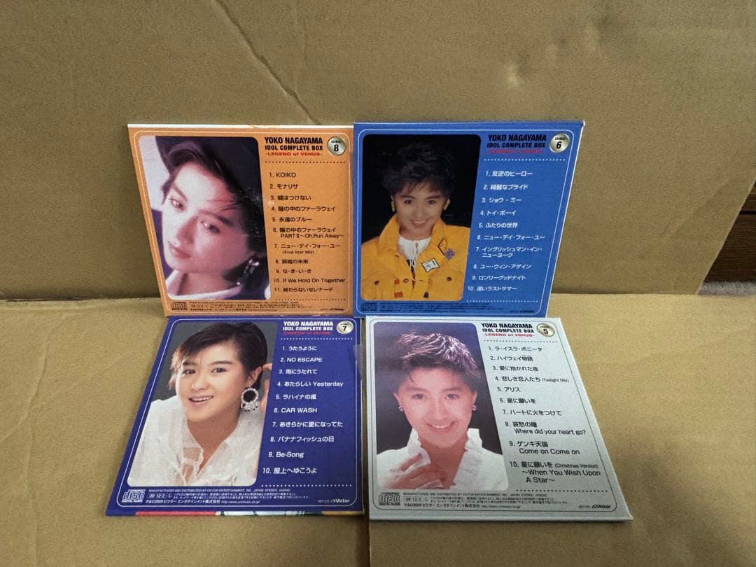 25th ANNIVERSARY 長山洋子 アイドル コンプリートBOX～LE…