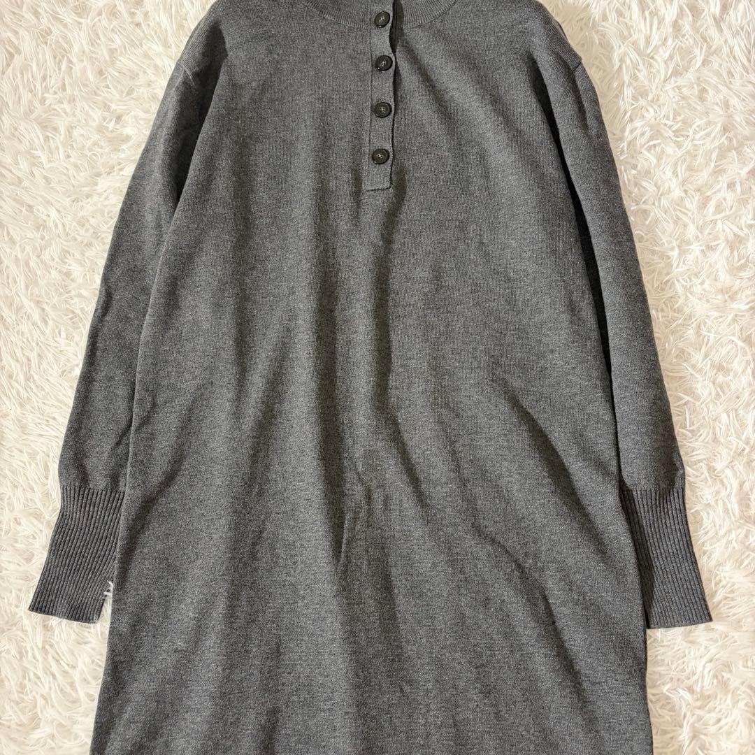 極美品 ガリャルダガランテ 25AW ニットタートルワンピース 前後2way