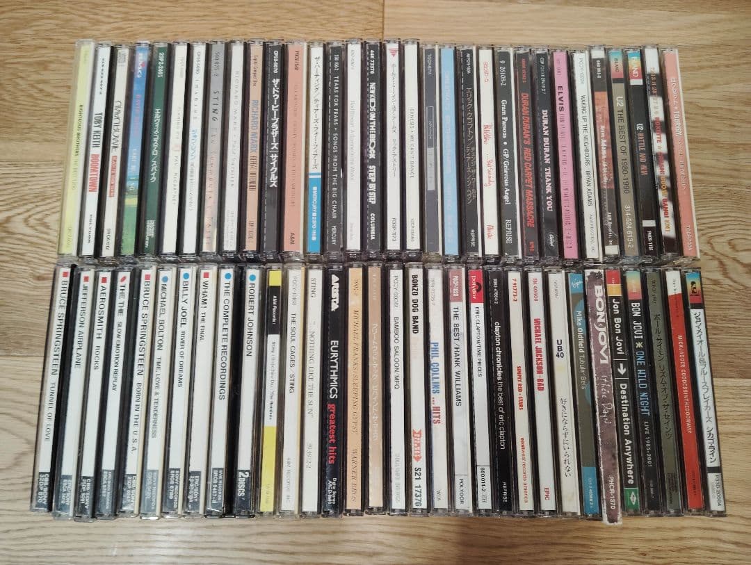 中古　洋楽　ロック　ハードロック　ＣＤ　まとめて　まとめ売り　63枚