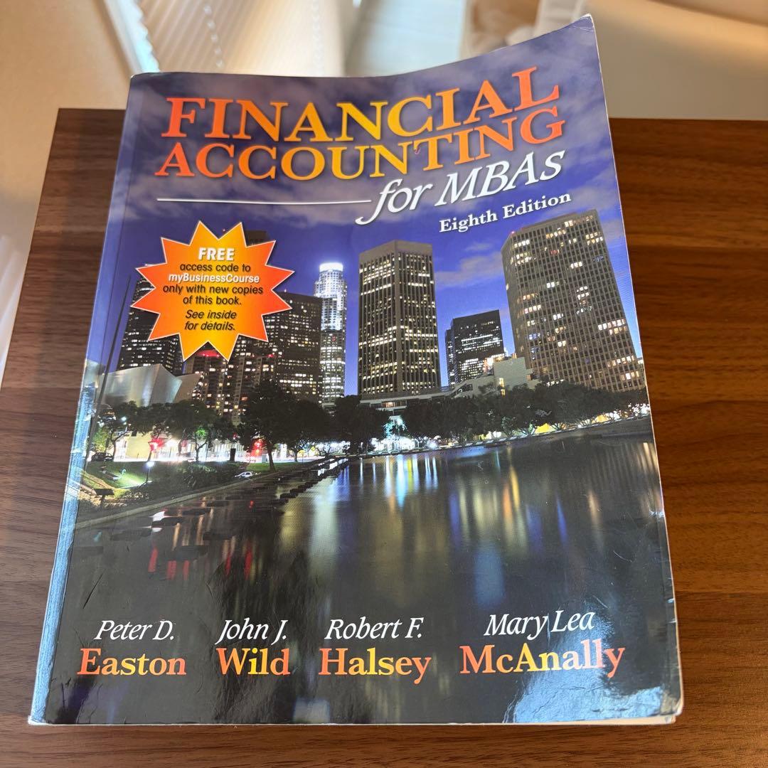 FINANCIAL ACCOUNTING for MBAs 第8版