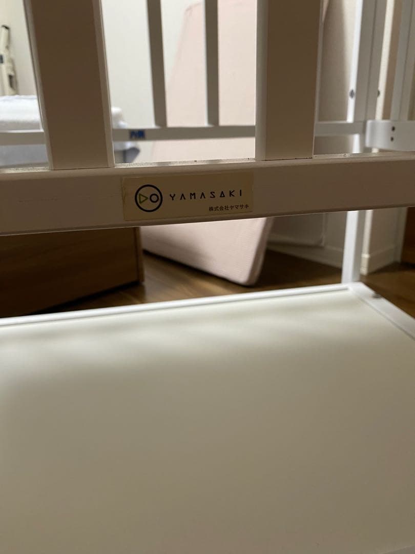 YAMASAKI コンパクトベッド　ツーオープン ハイタイプ　マットレス付