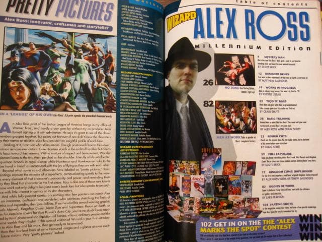 アート・デザイン・音楽 Alex Ross (Wizard Millennium Edition)