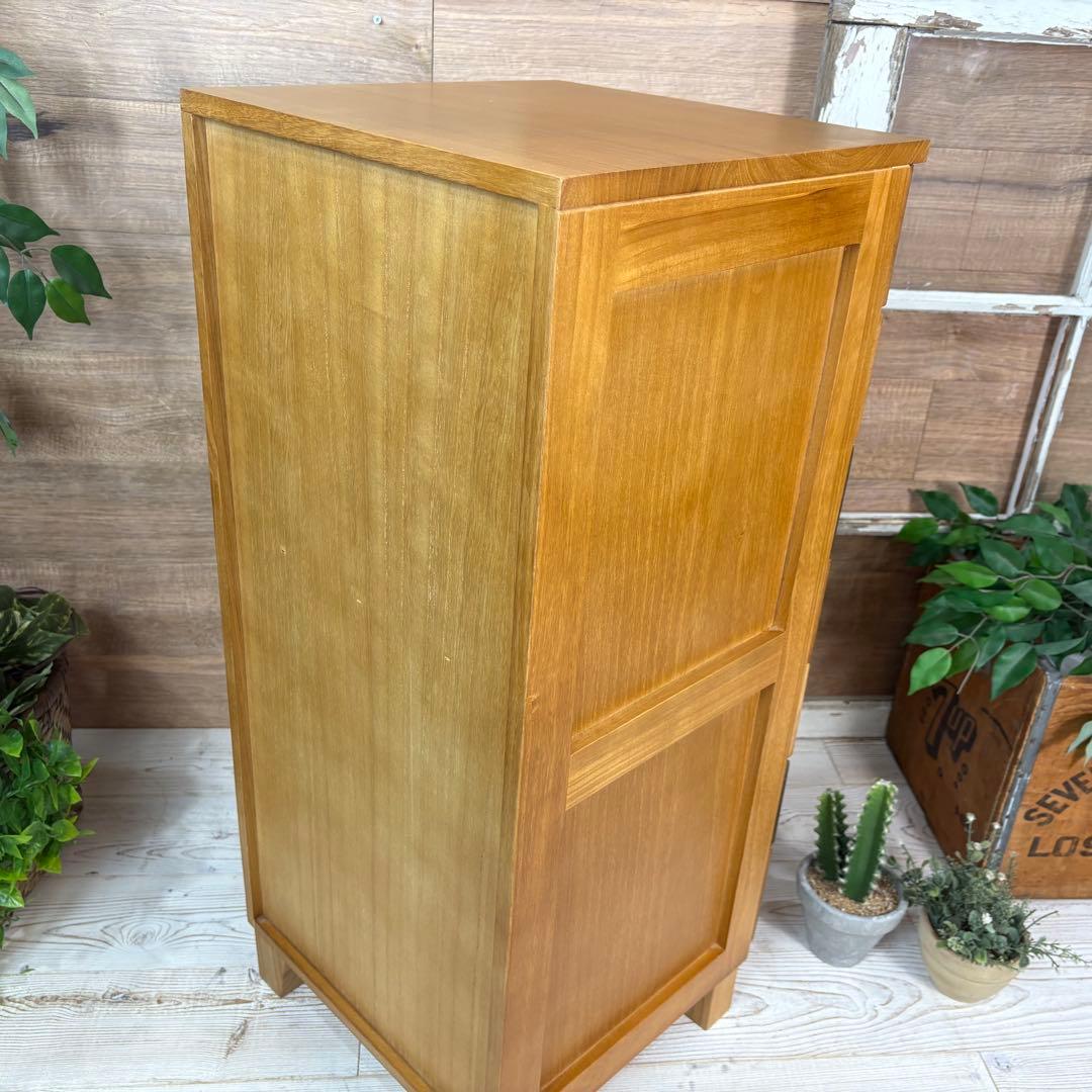 訳あり品【127】ナチュラルウッド桐材無垢木製カラー多引き出し7段チェストタンス