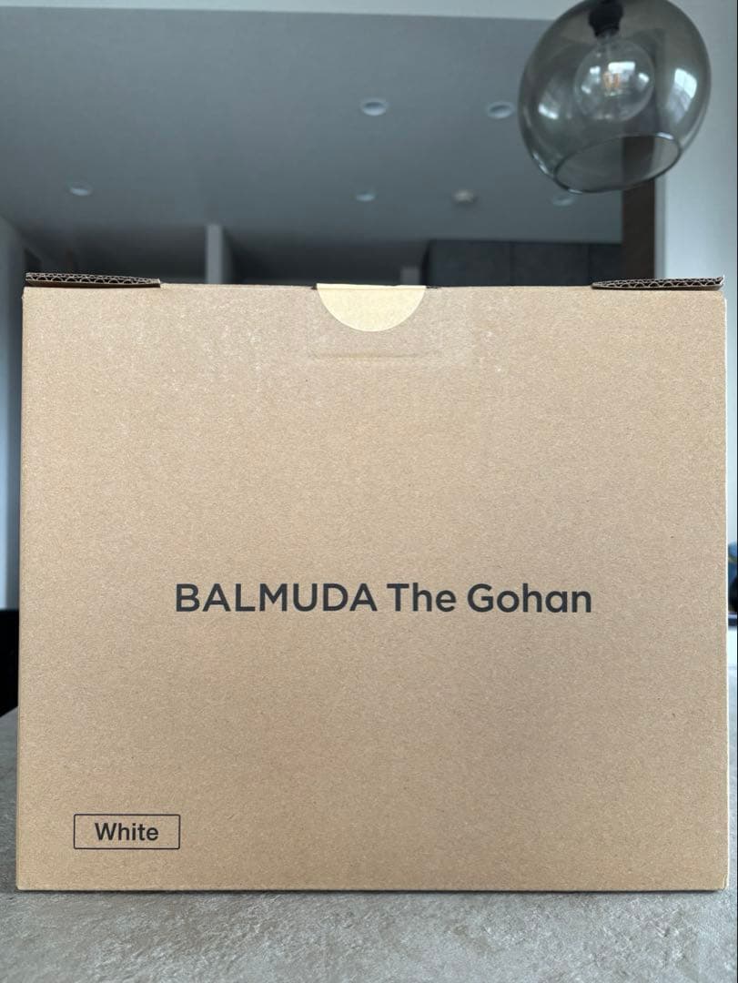 【新品未使用】BALMUDA The Gohanホワイト