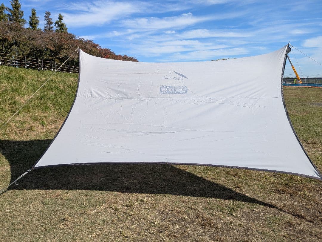 テンマクデザイン　焚火タープTCコネクトヘキサ×TINY GARDEN EKAL