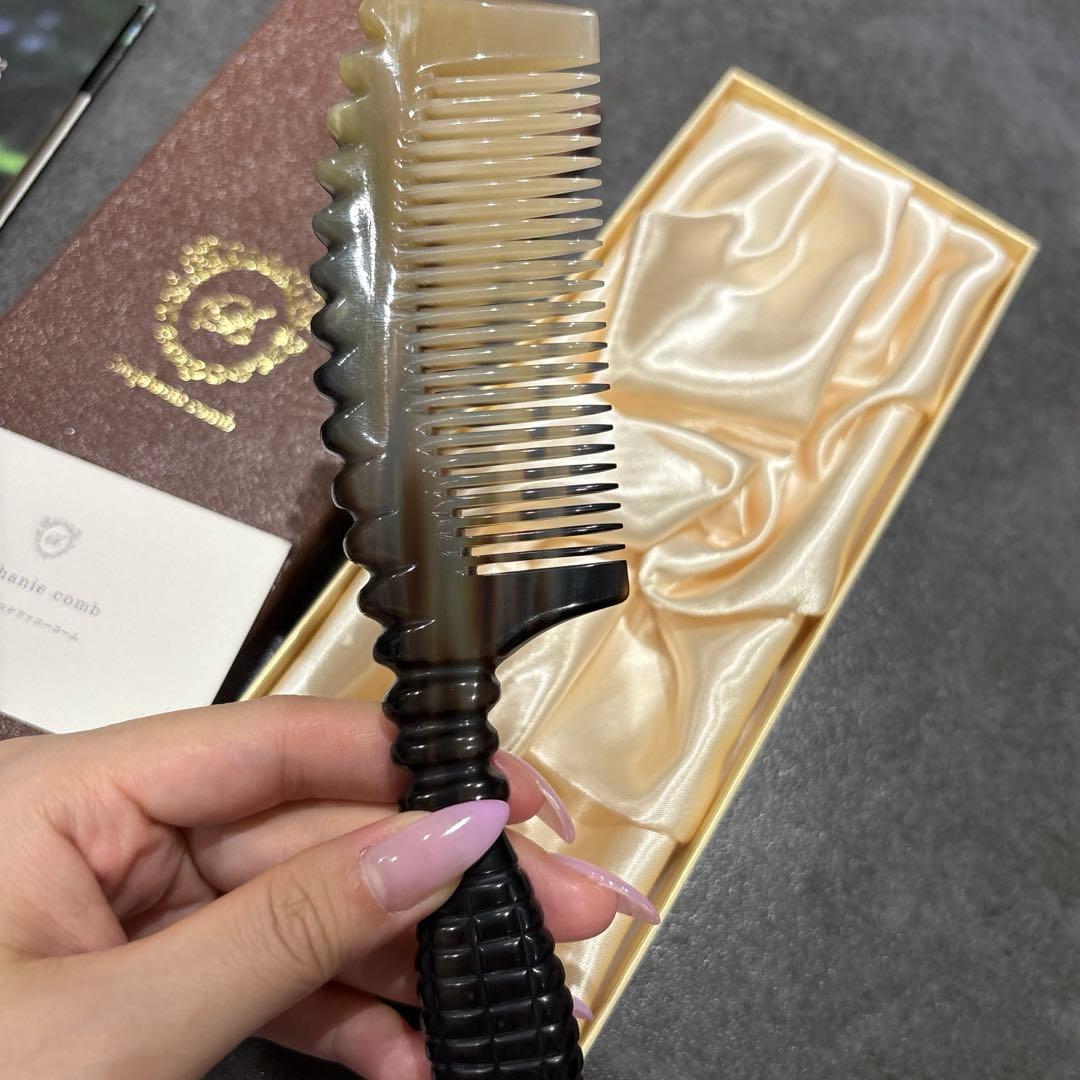 美品 ステファニーコーム Pocket Amber