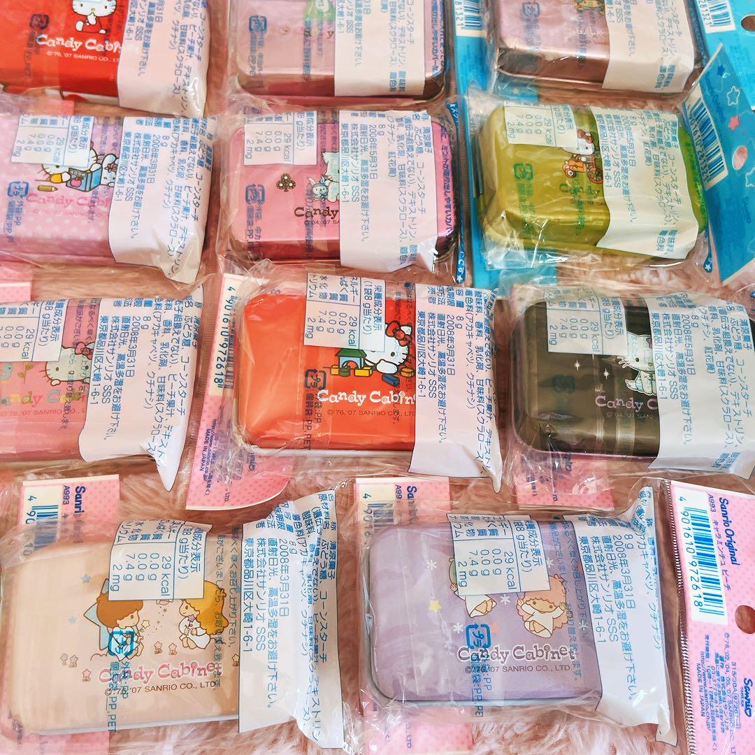 希少激レア　サンリオ　歴代　キャラミンチュ　スライド缶　2007 平成レトロ