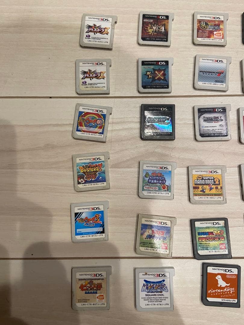 ニンテンドー3DS ゲームソフト　36点セット　外箱4点